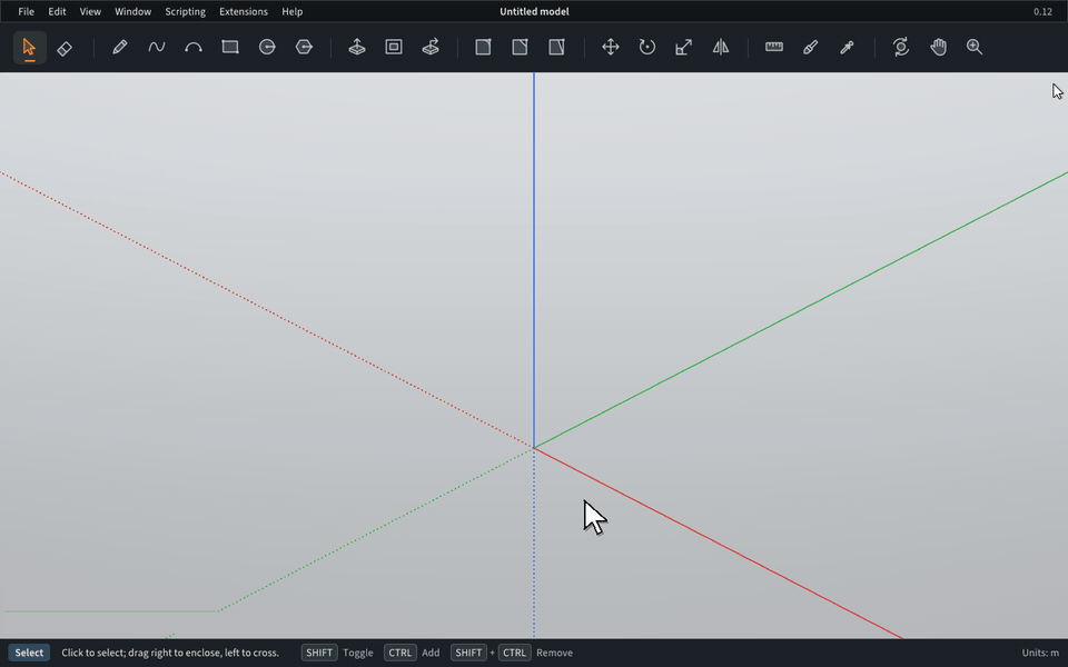 Extensions, Shapes, Helical Ramp opens a dialog of the ramp's radii, widths, pitch and turns, and Add creates the spiral ramp.